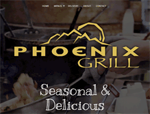 Tablet Screenshot of phoenix-grill.com